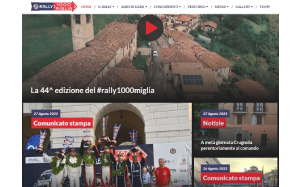 Il sito online di Rally 1000 Miglia