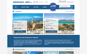 Il sito online di Traveljet