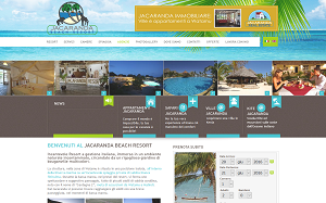 Il sito online di Jacaranda beach