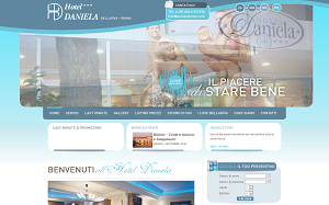 Il sito online di Daniela Hotel
