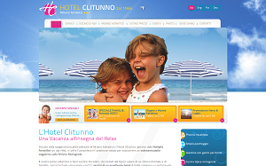 Il sito online di Hotel Clitunno