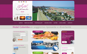 Il sito online di Hotel Colombo Rivabella