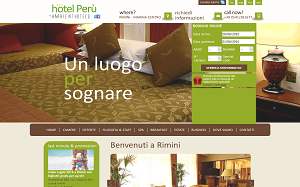 Il sito online di Hotel Peru'