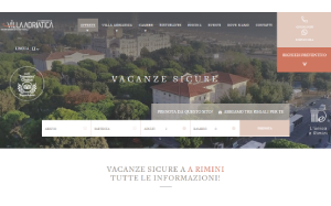 Il sito online di Villa Adriatica