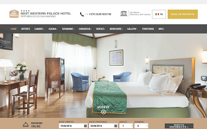 Il sito online di Palace Hotel San Marino