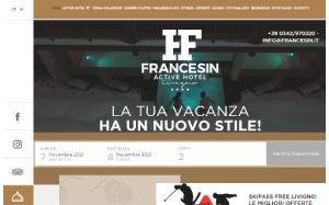 Il sito online di Hotel Francesin