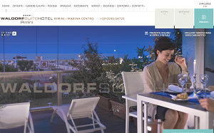 Il sito online di Waldorf Hotel Rimini