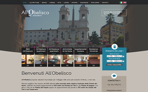 Il sito online di Obelisco b&b