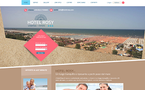 Il sito online di Hotel Rosy Viserba