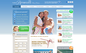 Il sito online di Hotel Amarcord Misano
