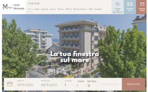 Il sito online di Hotel Metropole Rimini