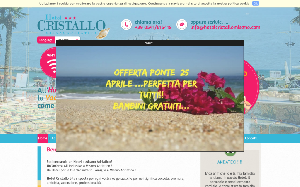 Il sito online di Hotel Cristallo Misano