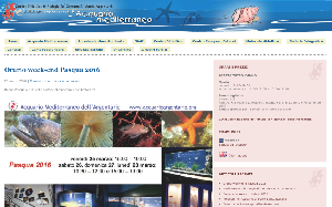 Il sito online di Acquario Mediterraneo Argentario
