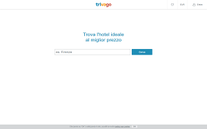 Il sito online di Trivago