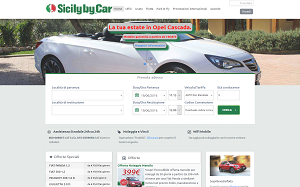 Il sito online di SicilybyCar Autoeuropa