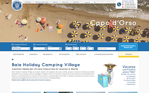 Il sito online di Baia Holiday Camping Village