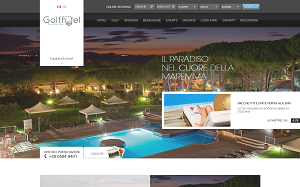 Il sito online di Golf Hotel Punta Ala