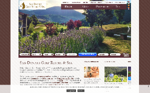 Il sito online di San Donato Golf Resort & Spa