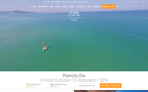 Il sito online di Le Dune Resort & SPA