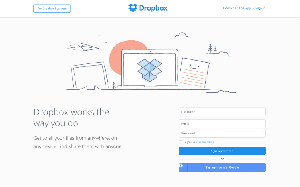 Visita lo shopping online di Dropbox