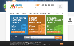 Il sito online di Joomla provider