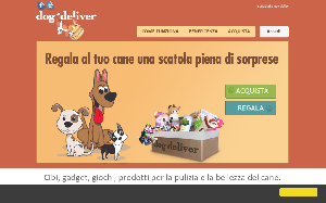 Il sito online di DogDeliver
