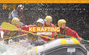 Il sito online di KE Rafting