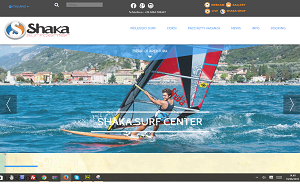 Il sito online di Shaka surf center