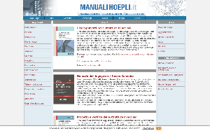 Il sito online di Manuali tecnici Hoepli