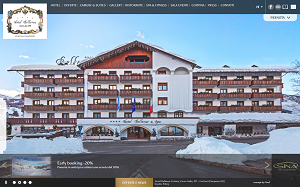 Il sito online di Bellevue Cortina