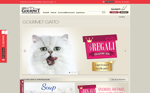 Il sito online di Gourmet gatto