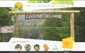 Il sito online di Adventurepark Cimone