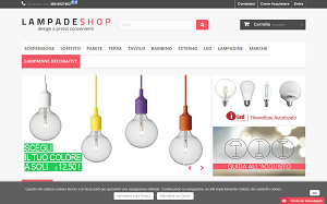Il sito online di Lampade shop