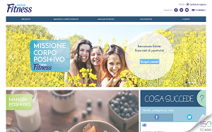 Il sito online di Nestlé FITNESS