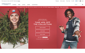 Visita lo shopping online di American Eagle Outfitters