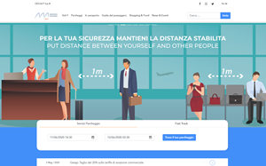 Il sito online di Aeroporto Internazionale Falcone Borsellino