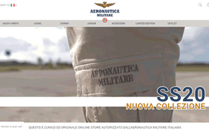 Il sito online di Aeronautica Militare