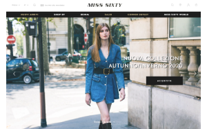 Il sito online di Miss Sixty