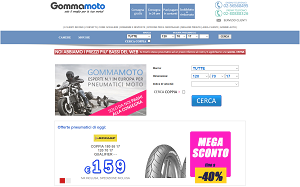 Visita lo shopping online di Gomma moto