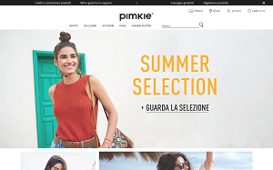 Il sito online di Pimkie