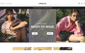 Il sito online di Vinicio Boutique