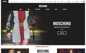 Il sito online di Moschino Online Store
