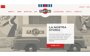 Il sito online di Martini