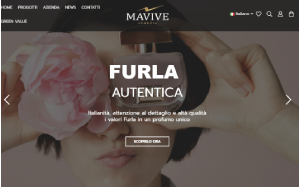 Il sito online di Mavive