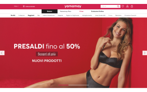 Il sito online di Yamamay