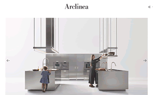 Il sito online di Arclinea