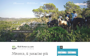Il sito online di Visita Minorca