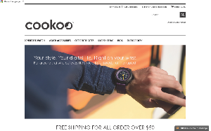 Il sito online di Cookoo watch