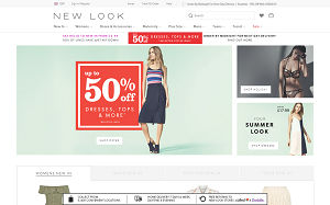 Visita lo shopping online di New Look