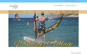 Il sito online di Windsurf Village Porto Pollo